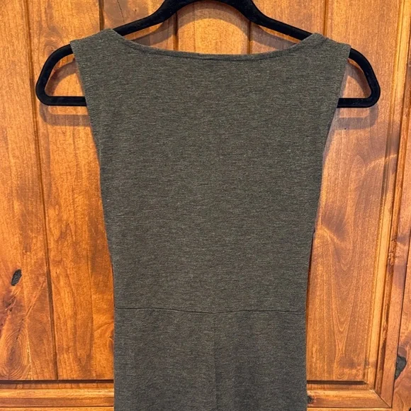 Torrid Gray Sleeveless Midi Dress - Picture 6 of 7